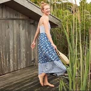 J. Crew | NWT Copacabana Button-Front Maxi Dress